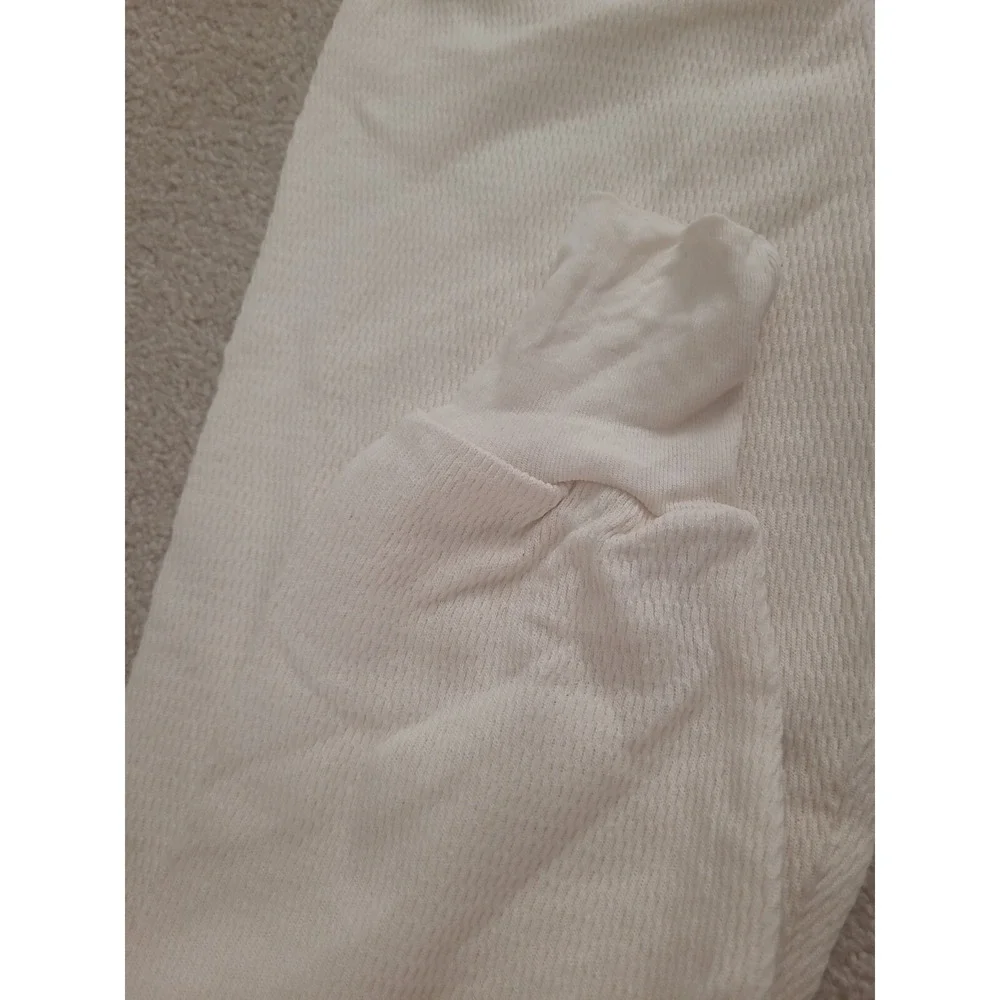 Indera Men's Cotton Waffle Knit‎ Heavyweight Thermal Bottoms Pants X-Large White